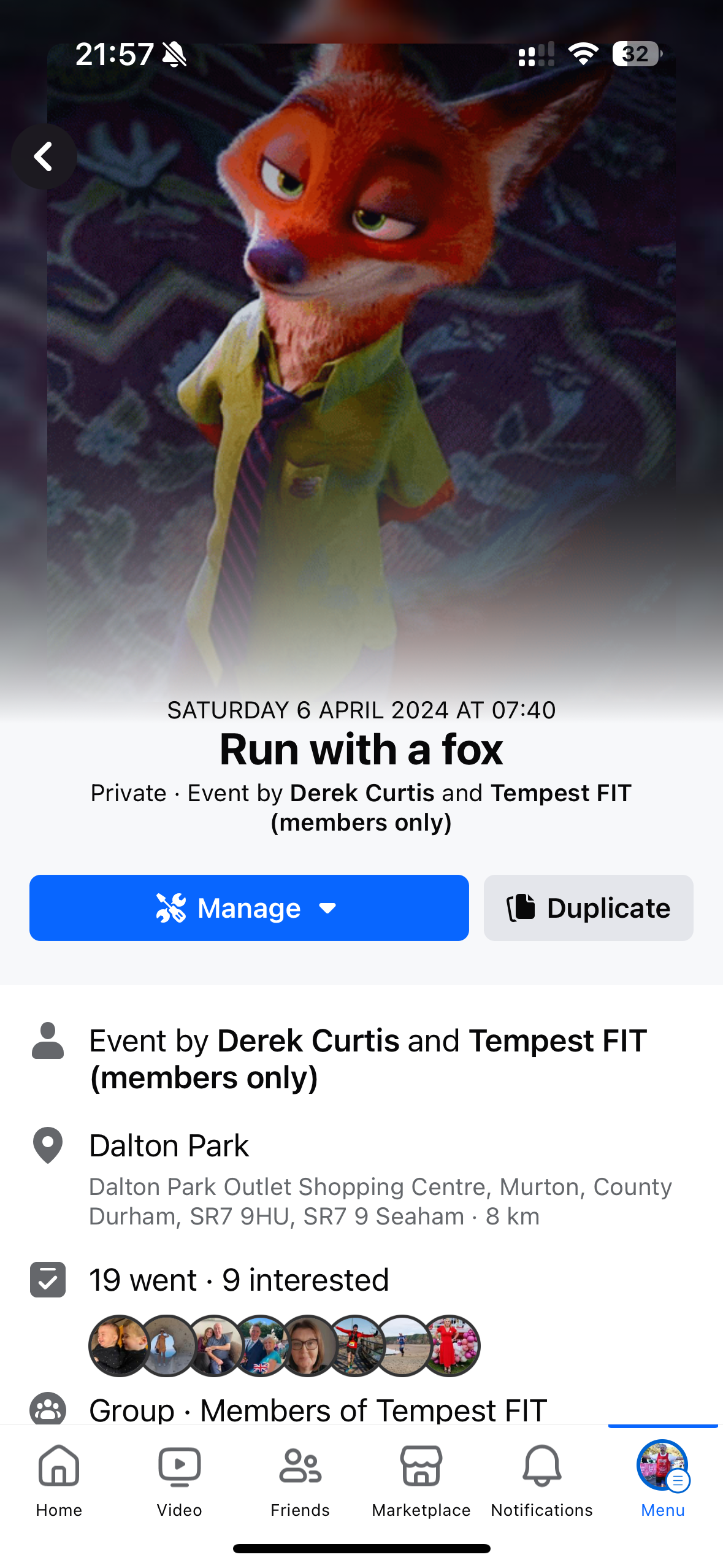 Run with a Fox