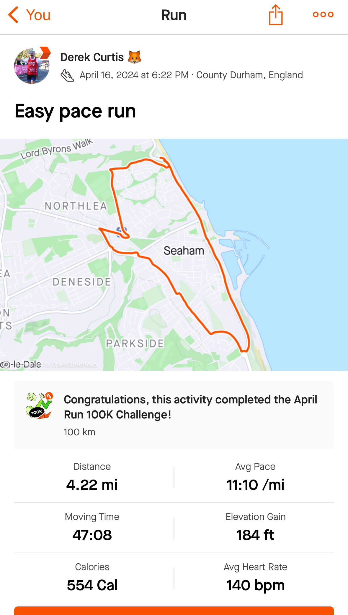 Tuesday route